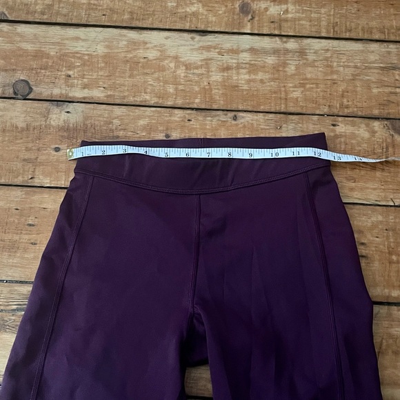 Adidas Deep Purple Climate Cool Leggings Size Small - Picture 5 of 6